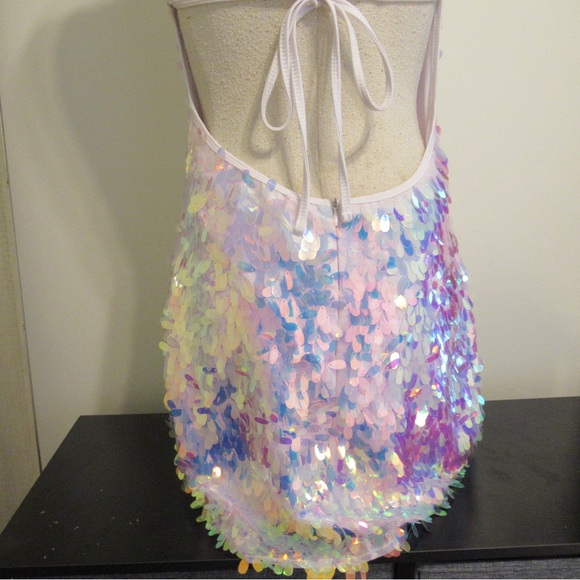 ✨BUNDLE✨Iridescent Mini Dress and Banjul Crystal Two Piece Set - Picture 7 of 13